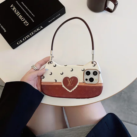 LV crescent moon handbag phone case