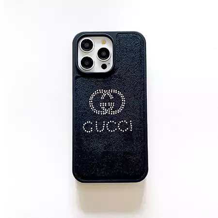 luxury - brand gold velvet iphone case