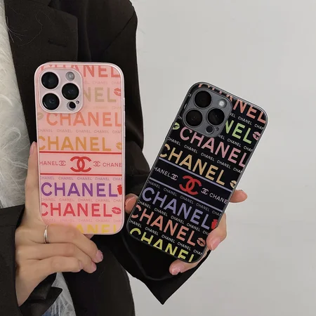 chanel pink and black english - text petit - style iphone case