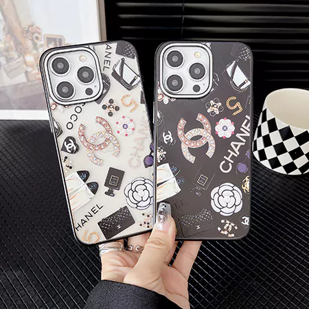 chanel bag perfume flower elements iphone case
