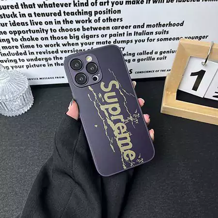 supreme marble pattern iphone 16/16pro/pro max case