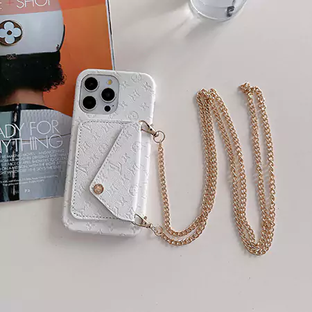 louis vuitton embossed bracelet - style card holder iphone case