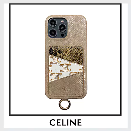 celine snake - print card - slot iphone case