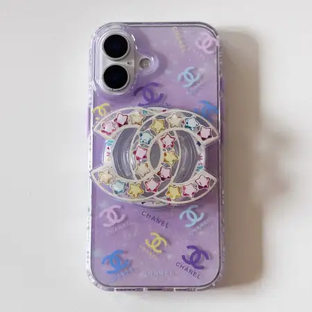 Chanel - inspired purple iPhone case