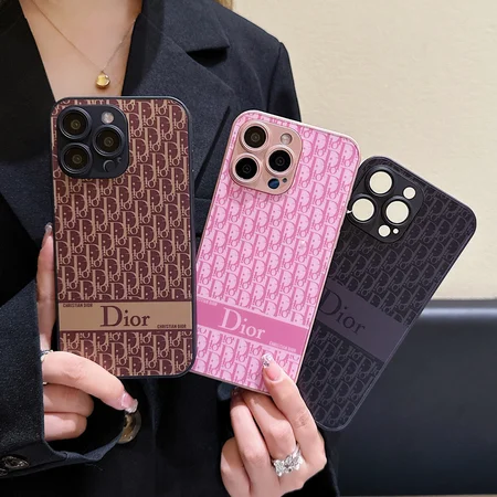 small logo matte glass dior iphone case
