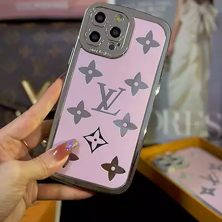 louis vuitton classic monogram flowers floral camera lens iphone case