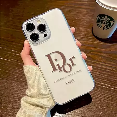 dior transparent iphone case