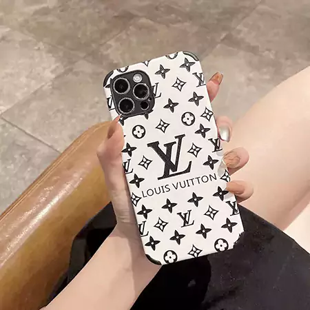 louis vuitton classic monogram leather - grain iphone case