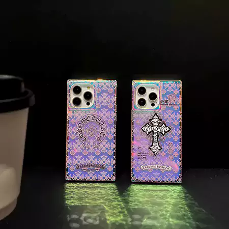 chrome hearts square laser iphone case