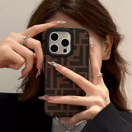 fendi monogram iphone case