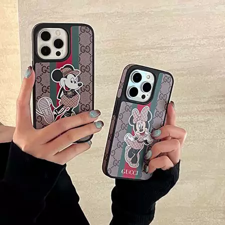 gucci mickey and minnie iphone case