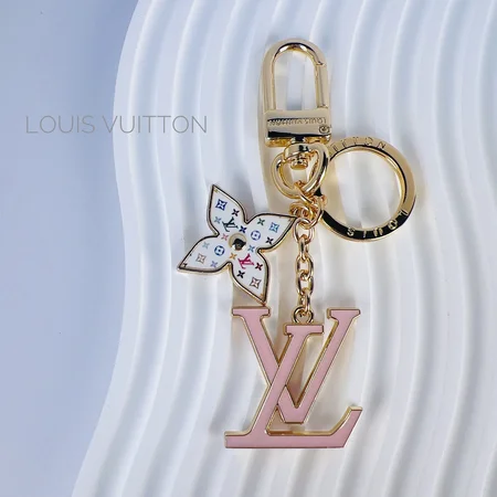 Louis Vuitton tricolor monogram keychain