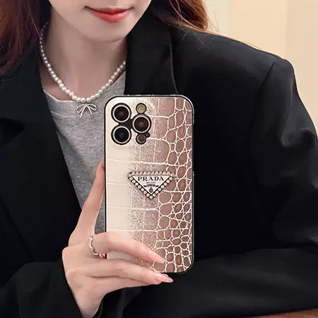 prada crocodile - embossed gradient full - wrapped iphone case