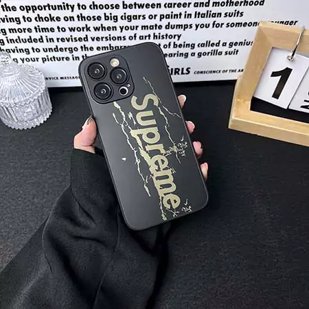 supreme marble pattern iphone 16/16pro/pro max case