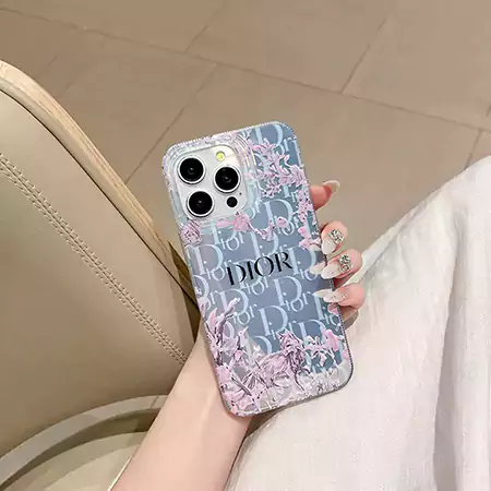 dior silver based mirror iphone case