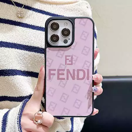 fendi ff tri - color iphone case