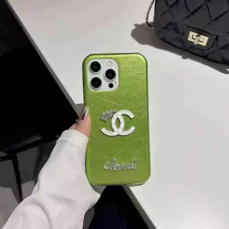 chanel fragmented pattern diamond - logo iphone case