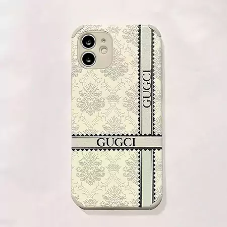 gucci classic monogram leather - grain iphone case