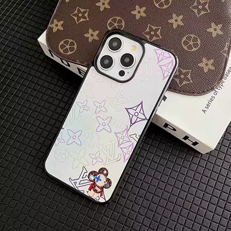 LV iridescent print iPhone case