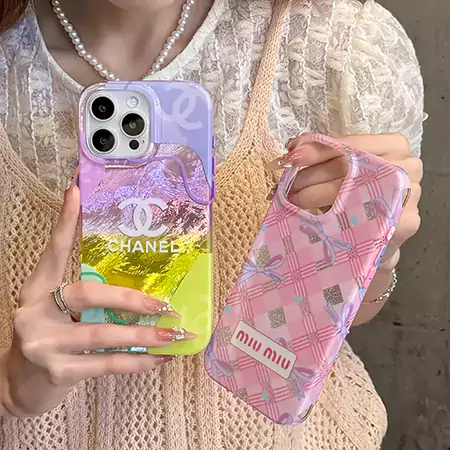 chanel rainbow iphone case