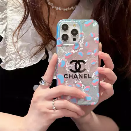 chanel leopard print iphone case