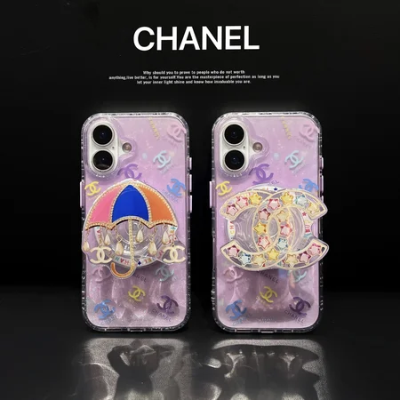 Chanel - inspired purple iPhone case