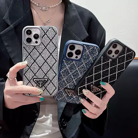prada bling quilted diamond iphone case