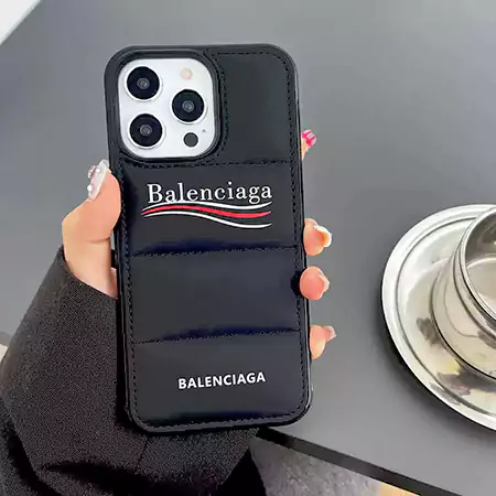balenciaga black and white iphone case