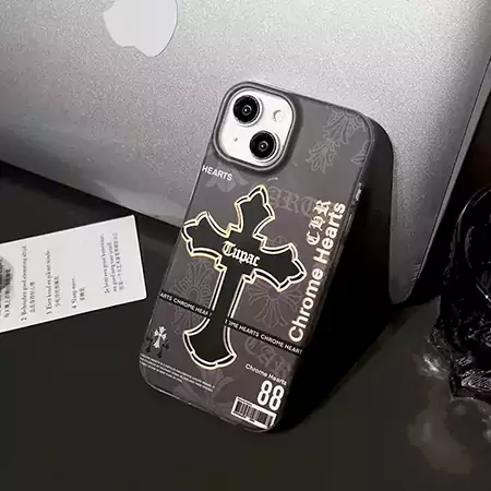 chrome hearts cross iphone case