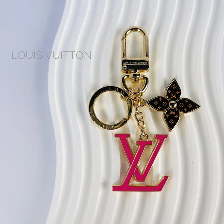 Louis Vuitton tricolor monogram keychain