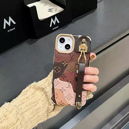 louis vuitton patchwork leather wrist strap crossbody iphone case