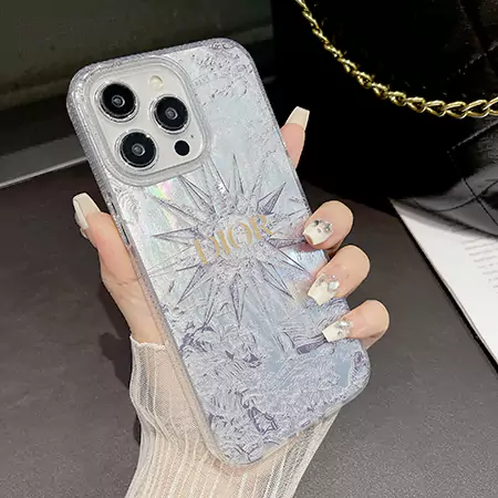 dior frosted glitter camera semi - transparent iphone case