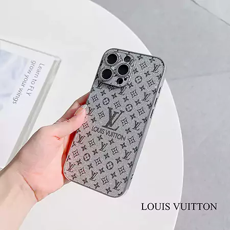 louis vuitton electroplated glitter trimmed three color iphone case