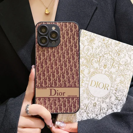 small logo matte glass dior iphone case