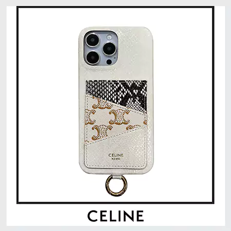 celine snake - print card - slot iphone case