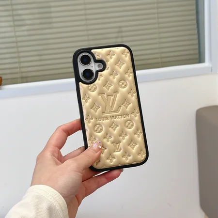Leather LV phone case