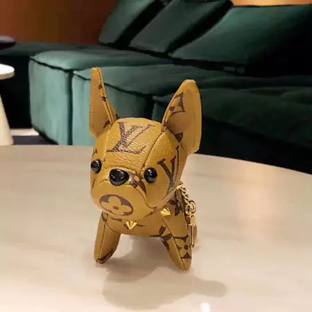Louis Vuitton cute puppy keychain