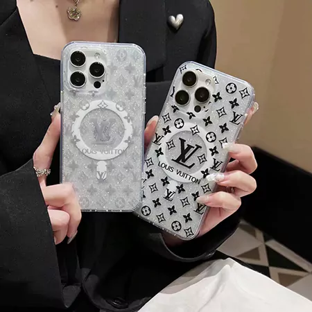 louis vuitton magnetic glitter classic monogram iphone case