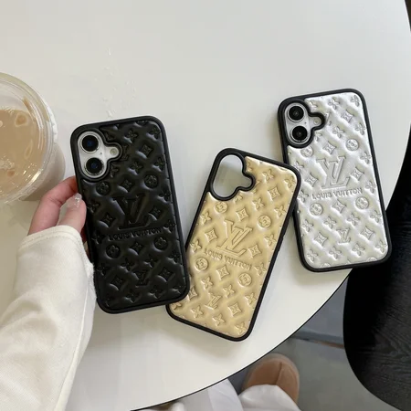 Leather LV phone case