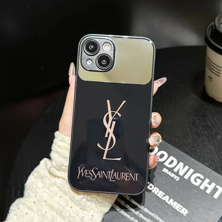 mirror glass ysl iphone case