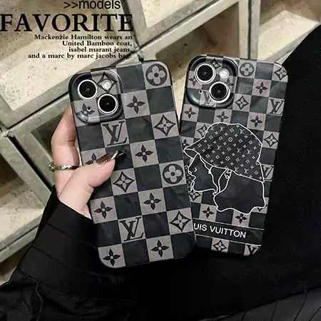 louis vuitton pleated plaid iphone case