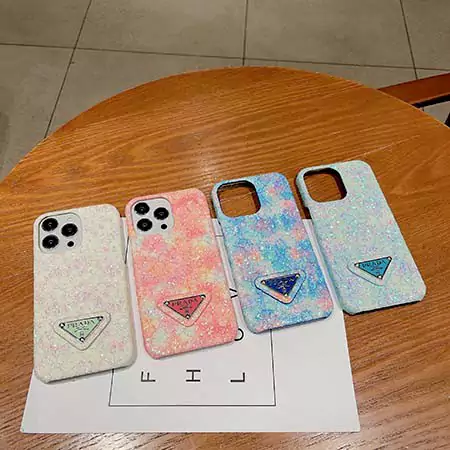 prada glitter lace trim iphone 16/16pro/pro max case