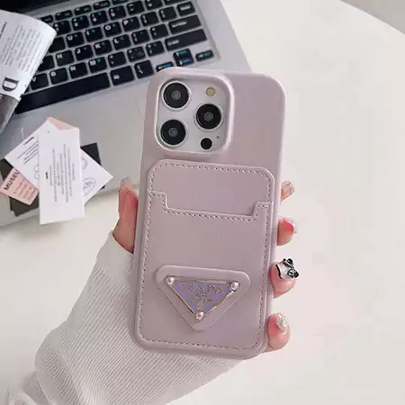 Prada leather phone case