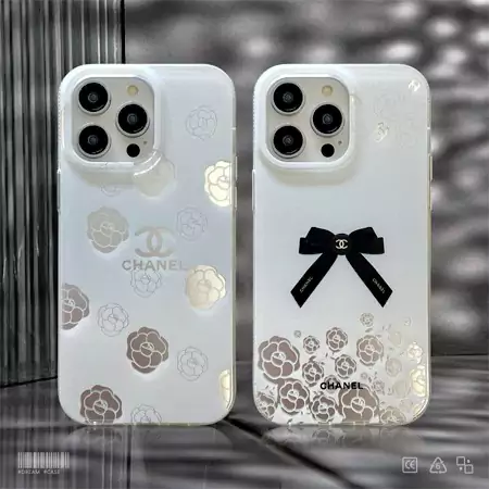 chanel bow and flower iphone case