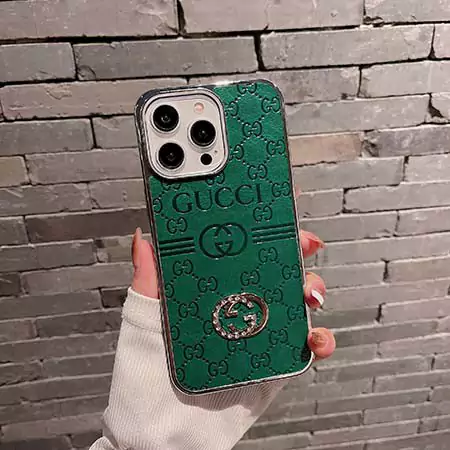 gucci multi - colored embossed logo with diamond mark iphone case