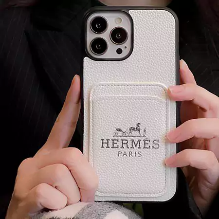 Hermès pebble grain phone case