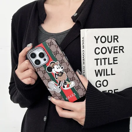 gucci mickey and minnie iphone case