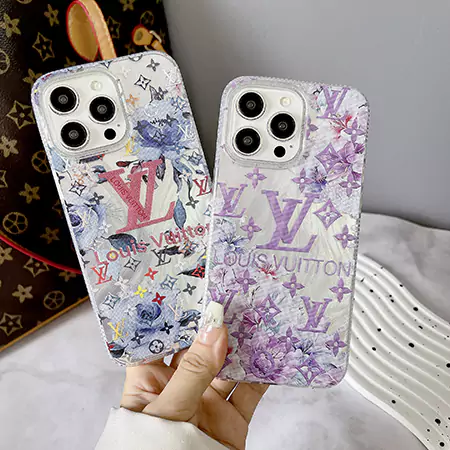 louis vuitton frosted glitter camera semi - transparent iphone case