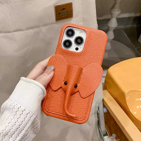 loewe elephant embossed  iphone case