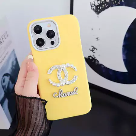 chanel diamond - embellished logo multi - color iphone case